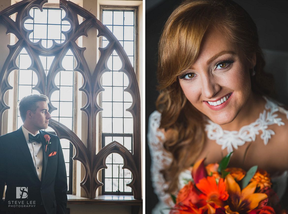 APPLING Houston Wedding at St. Paul Methodist bride groom portrait by Steve Lee Photography